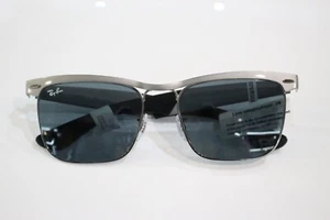 RAYBAN RB3875 WAYFARER Deluxe 56mm Silver/Blue - Picture 1 of 10