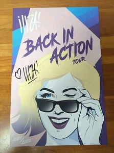 Iliza Schlesinger SIGNED Autograph Poster Back In Action Tour 2021/2022 11"x17" - Picture 1 of 12