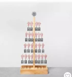 Hearth & Hand With Magnolia Christmas Advent Calendar Tree Wood and Metal - Picture 1 of 3