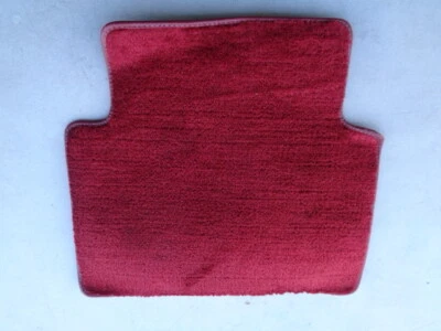 Nissan 300ZX 1986 (2+2) alfombrilla trasera alfombra lado derecho del pasajero - rojo OEM Foto 1 de 3