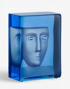 Kosta Boda Azur Frost Sculpture by Bertil Vallien - Picture 1 of 5