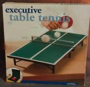 Executive Desktop Tischtennis Tischtennis Set - faltbar, mit Box - top - Bild 1 von 9