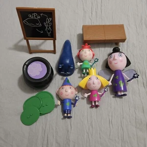 Ben und Holly's Little Kingdom Spielzeug Puppe Figuren & Möbel 8 Stück - Bild 1 von 3