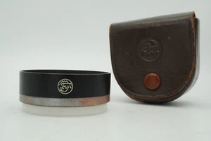 [Como nuevo con estuche] Fuji Fujica 45 mm pantalla de campana de metal para Fujica 35 de Japón #B106 - Imagen 1 de 10