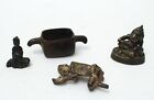 Four antique Eastern Thai, Indian & Buddhist items