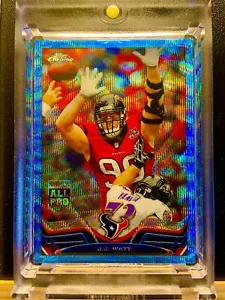 J.J. WATT 🙂 RARO 🙂 REFRACTOR PRIZM 🙂 SP TARJETA DE INVERSIÓN 🙂 COMO NUEVO 🙂HOUSTON TEXANS - Imagen 1 de 3