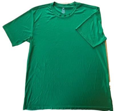 Camisa Pull-on Epic Sports Brand Adulto Grande 100% Poliéster Verde Sólido Foto 1 de 3