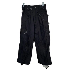 E408 Turbine Boys Snowboard Pants Youth Black Performance Boardwear XS - Picture 1 of 4