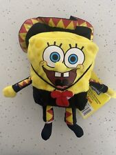 Spongebob Squarepants 'Mexican Costume Plush Nickelodeon New With Tag
