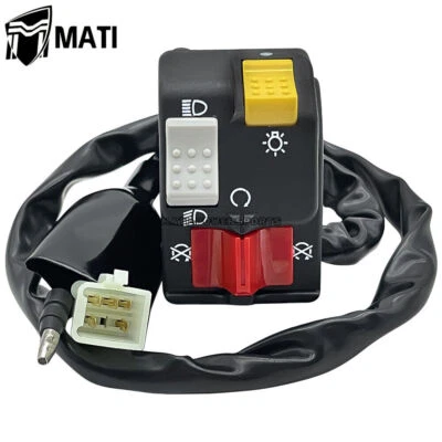 35200-965-003 para Honda ATC200X ATC250R 1983 1984 1985 Interruptor de apagado izquierdo Control Foto 1 de 4