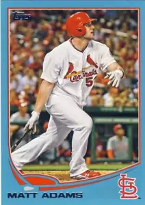 (69) 2013 Topps Update MATT ADAMS Walmart Blue Base Cardinals #US213 LOT - Picture 1 of 1