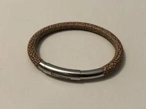Bracciale Nomination donna in pelle semi-rigido beige - Foto 1 di 4