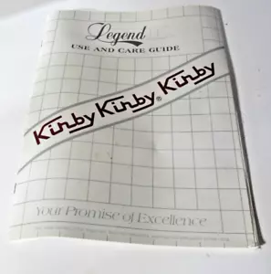 Kirby Heritage II Legend Guía de uso y cuidado #CB-D - Imagen 1 de 5