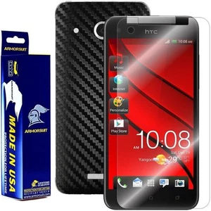 ArmorSuit MilitaryShield HTC Butterfly Screen Protector + Black Carbon Fiber USA - Picture 1 of 6