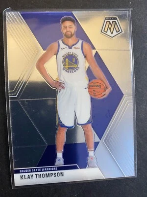 Klay Thompson (Golden State Warriors) - 2019/20 Mosaic Basketball Card #80 - Image 1 of 2