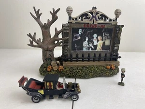 Halloween Hawthorne Village The Munsters Drive In Theater Tested Working - Picture 1 of 5