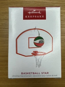 Hallmark 2023 "Basketball Star" Ornament Neu Originalverpackt - Bild 1 von 4