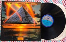 The Love Unlimited Orchestra - Rise LP 1983 Electronic Funk Soul Disco VG+