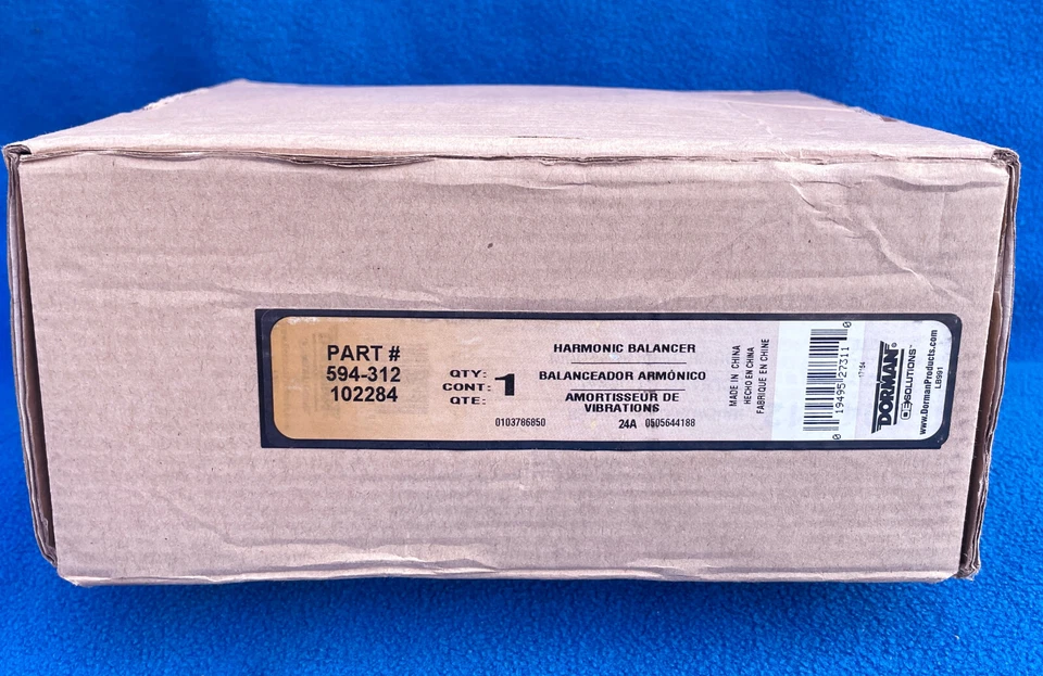 Dorman Harmonic Balancer - Model 594-312 - NEW — 第 1/1 张图片