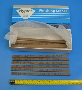 12 x ENGIS HYPREZ Pietre di finitura 3 x 6 x 150 mm 220DS. Ossido di alluminio. 0236309 - Foto 1 di 3