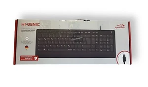 SpeedLink Hi-Genic USB Hygiene-Tastatur Deutsch, QWERTZ, Windows® Schwarz - Bild 1 von 1