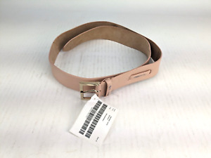 MAX MARA Pink Leather Vata Belt Size Medium Retail $295 DAMAGED
