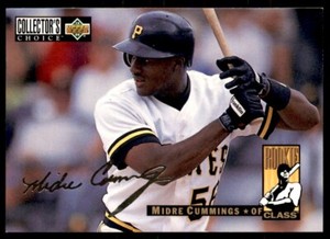 1994 Collector's Choice Silver Signature Midre Cummings Pittsburgh Pirates #3