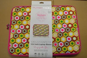 Fashion Nation Macbeth Collection Disco Confetti 15.6" Laptop Sleeve - Picture 1 of 2