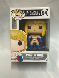 Funko Pop Action Figure DC Comics Super Heroes Power Girl Vinyl 94 NEW IN BOX - Picture 1 of 4