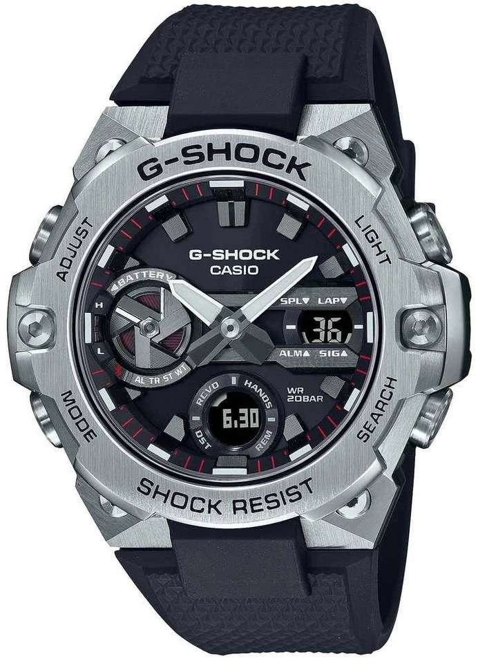Casio G-shock G-steel Gst-b400-1aer Bluetooth Smartphone Link e Energia Solare
