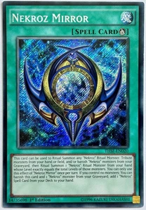 THSF-EN020 Nekroz Mirror - Secret Rare 1st Edition Lightly Played YuGiOh Card - Picture 1 of 3