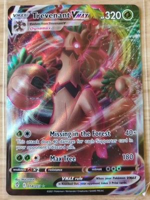 Trevenant VMAX 014/203 Swsh07: Evolving Skies Holo - Image 1 of 2