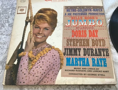 VINTAGE LP MOVIE JUMBO SOUNDTRACK-DORIS DAY-STEPHEN BOYD-J. DURANTE-MARTHA RAYE - Image 1 of 4