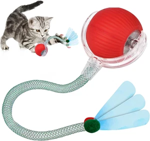 Giocattolo Interattivo per Gatti Giochi per Gatti, Pallina Gatto Automatica, Con - Foto 1 di 12