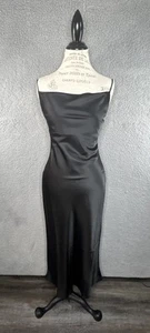 Vestido largo sin mangas The Drop Lana negro clásico XS NUEVO CON ETIQUETAS - Imagen 1 de 14