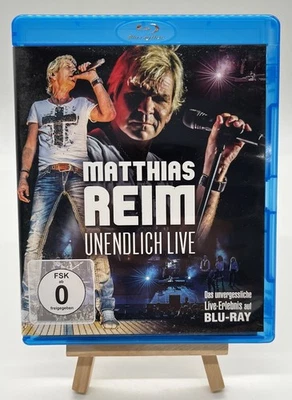 Matthias Reim Unendlich Live Blu Ray Mit Booklet Schlager  Sehr Guter Zustand - Bild 1 von 4