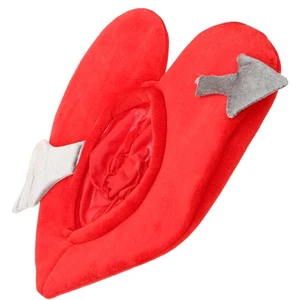 Love Shaped Headgear Valentine's Funny Hat Lovers Valentines Day - Picture 1 of 12