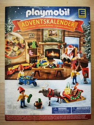 Playmobil 71518: Advent Calendar Gnome Workshop Edeka NEW & ORIGINAL PACKAGING - Image 1 of 4