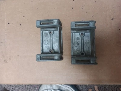 69 mustang pair of door glass guides(original)1969 fastback mach - Image 1 of 4