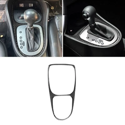 Consola de fibra de carbono caja de cambios manual panel cubierta para Seat Leon MK2 2005-2012 Foto 1 de 4