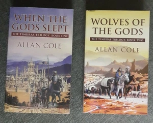 Allan Cole, The Timuras Trilogy, Books 1, 2, Paperbacks, Good Plus - Imagen 1 de 11