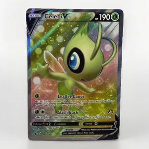 Celebi V (Full Art) 160/198 Swsh06: Sword & Shield - Chilling Reign Holo NM - Picture 1 of 11