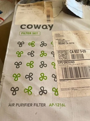 Filtro Coway Todo en Uno True Hepa Eliminador de Olores Un Año Airmega AP-1216L Foto 1 de 4