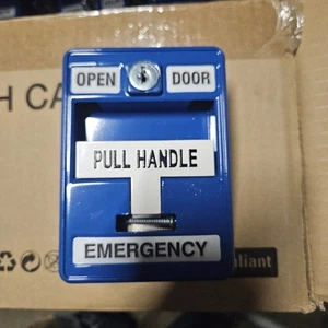 STAZIONE PULL DI EMERGENZA Dortronics 6510/BL-S35xCS, Blu 30VAC/DC - Foto 1 di 2