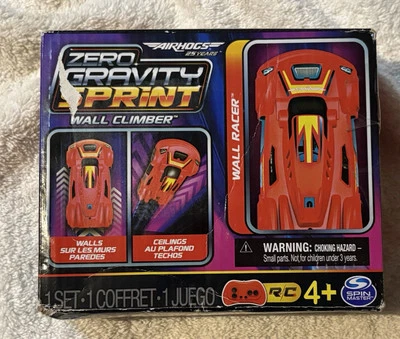 New Red Air Hogs Zero Gravity Sprint RC Car Toy Wall Climber USB Rechargeable - Image 1 of 3