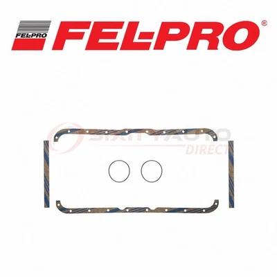 Fel-Pro Oil Pan Gasket Set for 1957-1959 Dodge D300 Pickup 4.3L L6 - Engine rw Foto 1 de 4