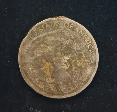 2006-P Quarter Capped Die Error With Lamination On Reverse - Image 1 of 2