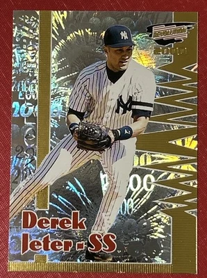 Pacific Revolution #97 2000 lámina Derek Jeter Salón de la Fama de los Yankees de Nueva York Salón de la Fama Salón de la Fama NºMt Foto 1 de 3