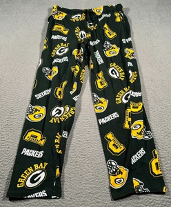 Pantalones de pijama NFL Green Bay Packers para hombre medianos estampados por todas partes ropa de dormir para salón - Imagen 1 de 10