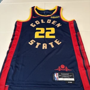 Golden State Warriors Jersey Mens Medium NBA Andrew Wiggins 22 Nike City Edition - Picture 1 of 13